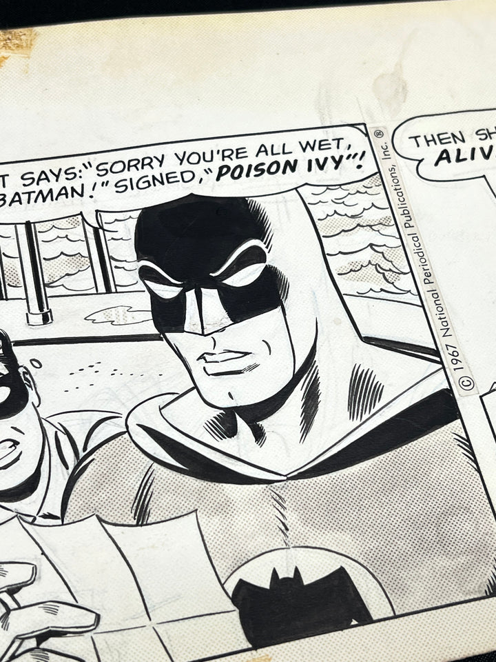Batman by Bob Kane/Joe Giella Strip (3/1/1967)