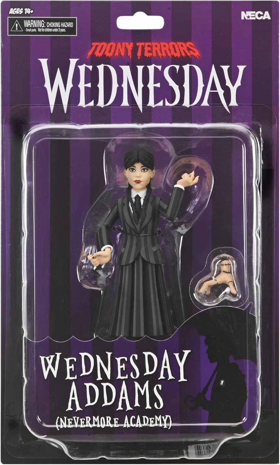 Toony Terrors Wednesday Addams (Nevermore Academy) Action Figure