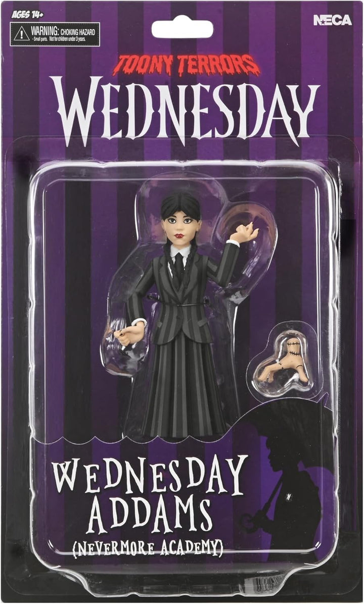 Toony Terrors Wednesday Addams (Nevermore Academy) Action Figure