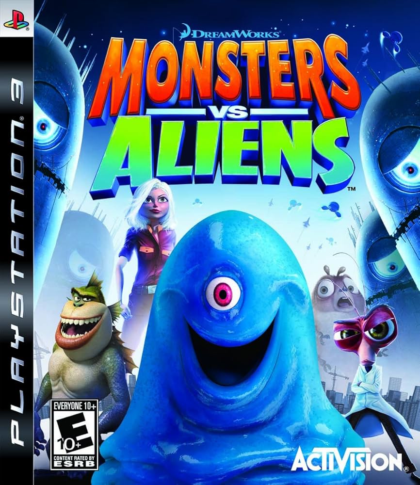 Playstation 3: Monsters Vs Aliens