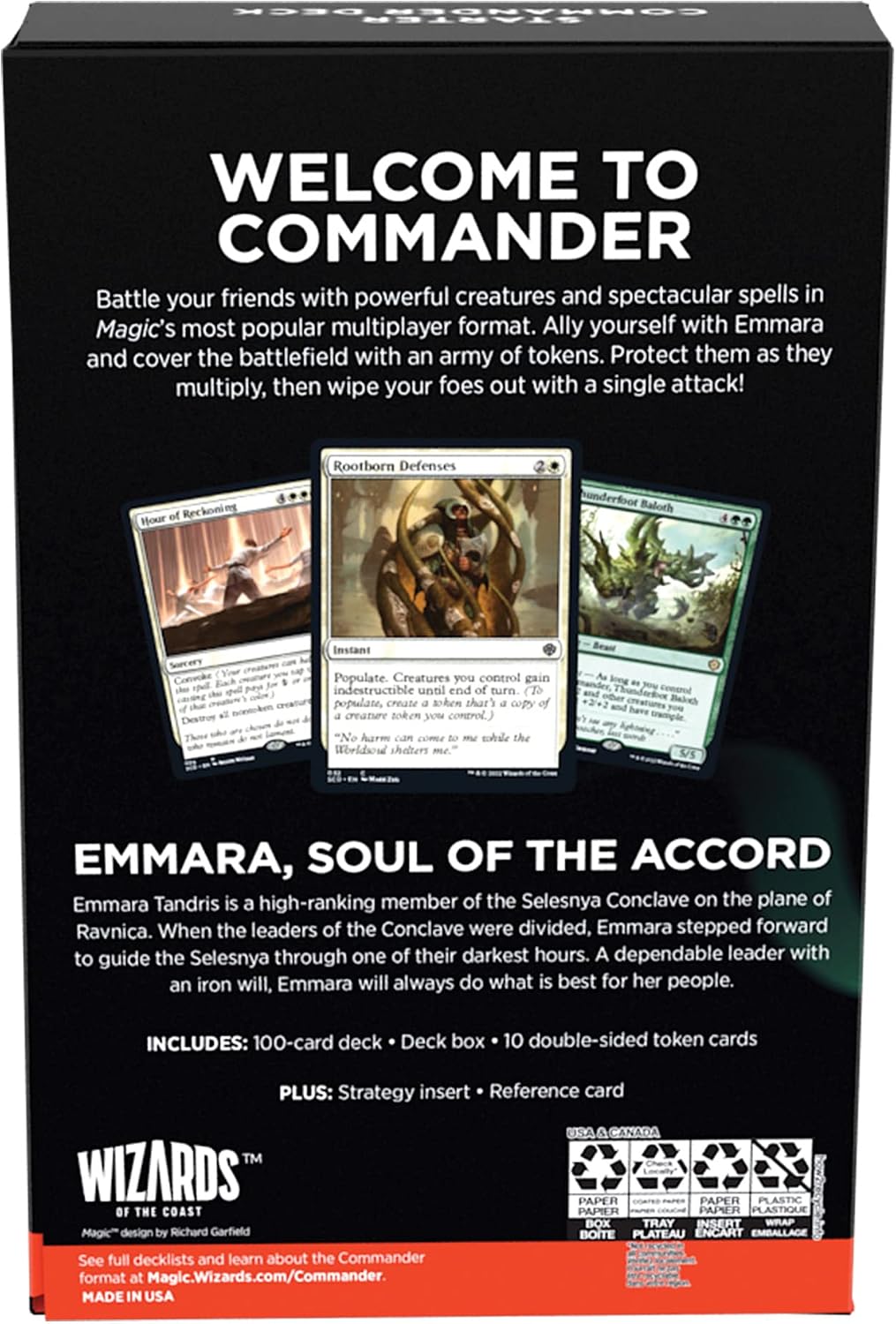 Magic: The Gathering - Commander Starter Deck Token Triumph