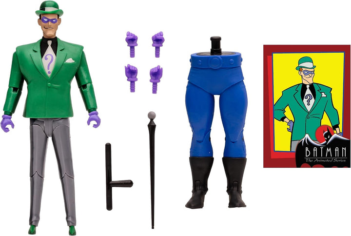 Batman The Animated Series The Riddler with Lock-UP BAF Piece