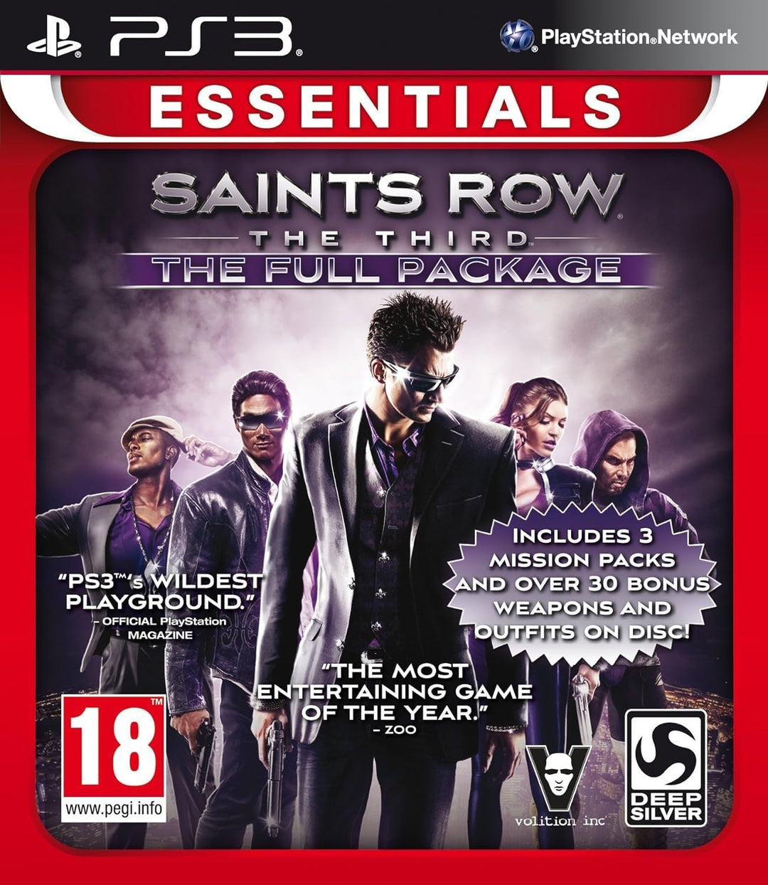 Playstation 3: Saints Row The Third The Full Package