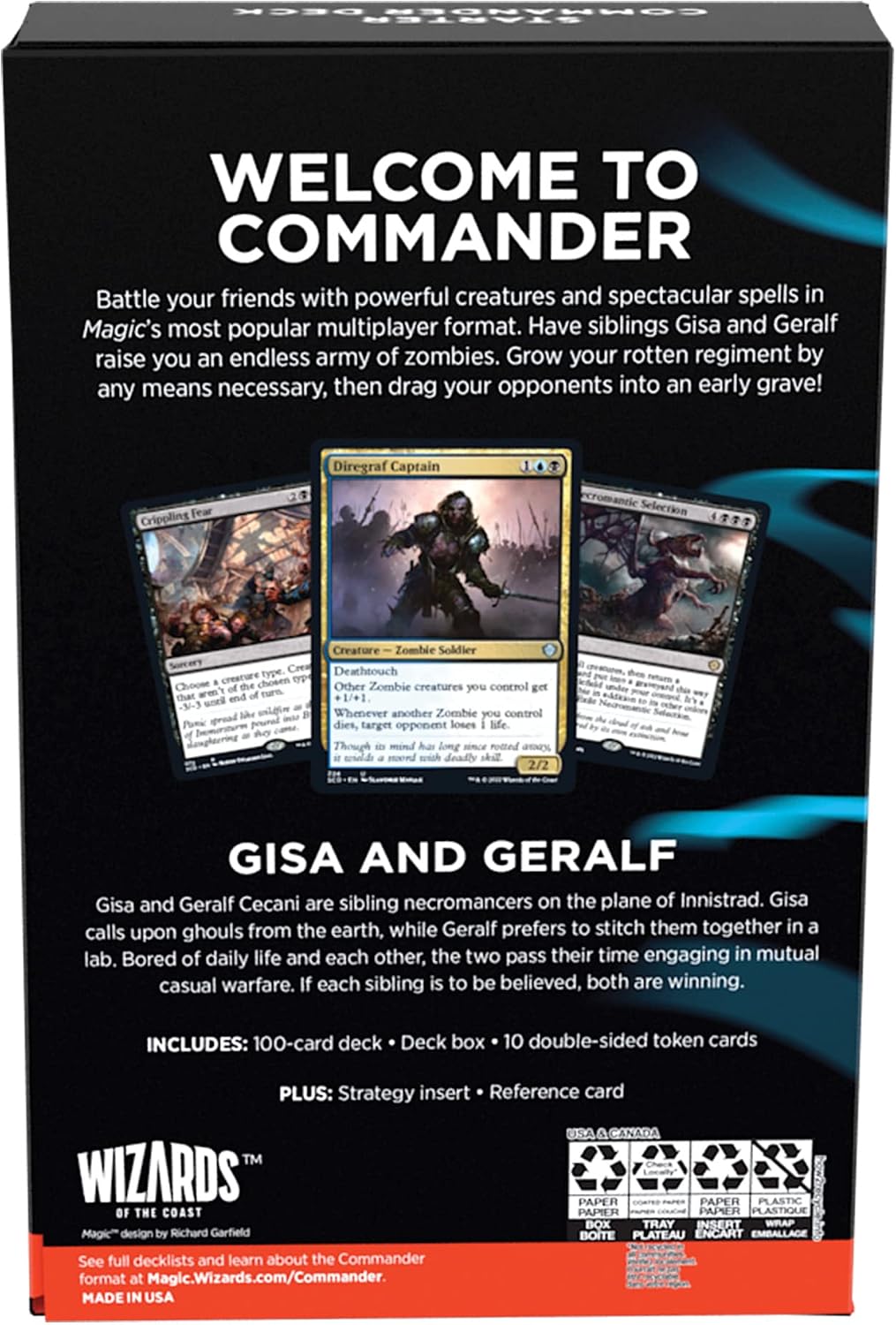 Magic: The Gathering - Commander Starter Deck Grave Danger