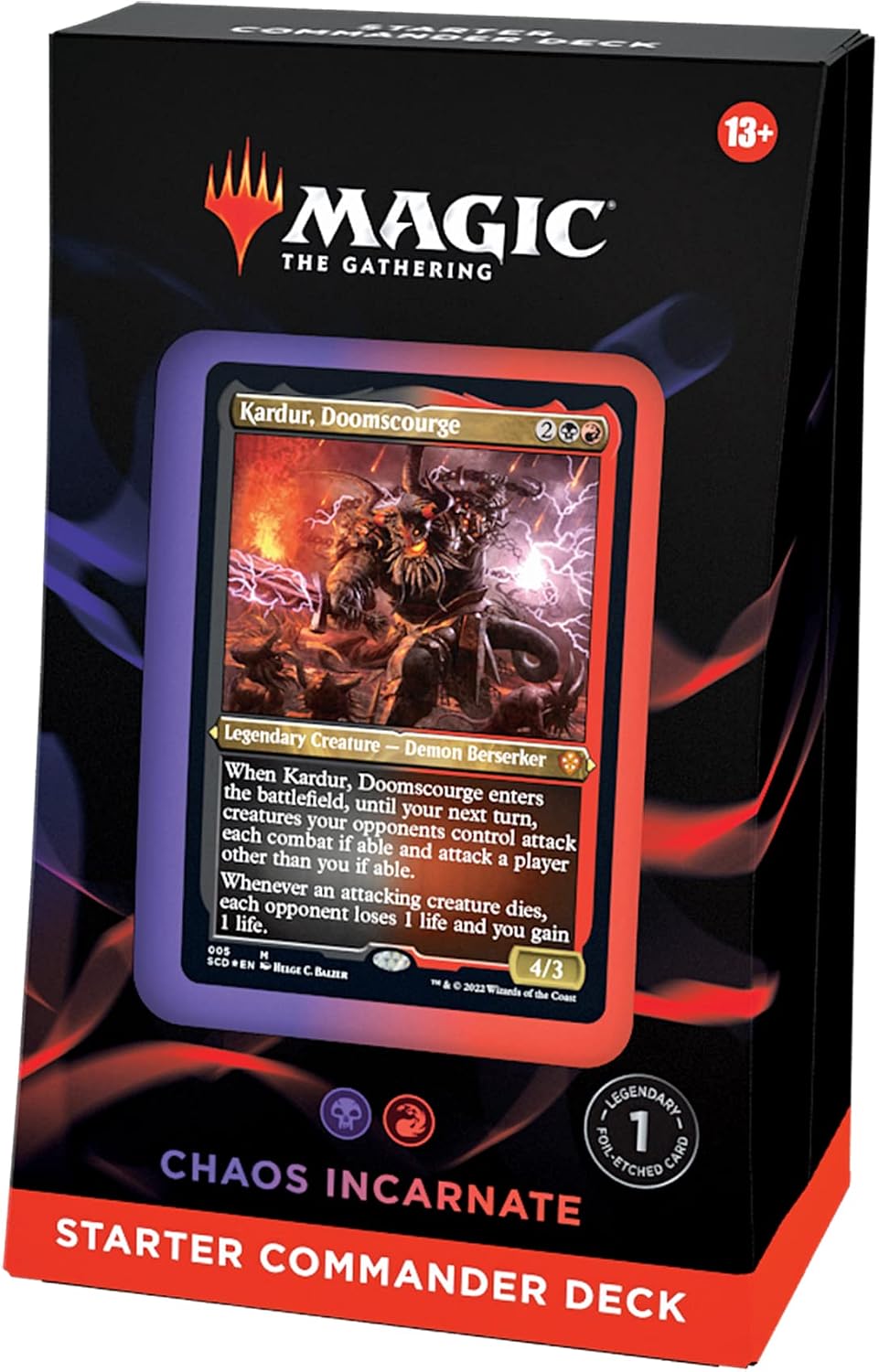 Magic: The Gathering - Commander Starter Deck Chaos Incarnate