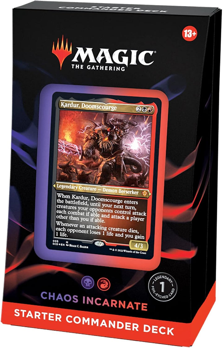 Magic: The Gathering - Commander Starter Deck Chaos Incarnate