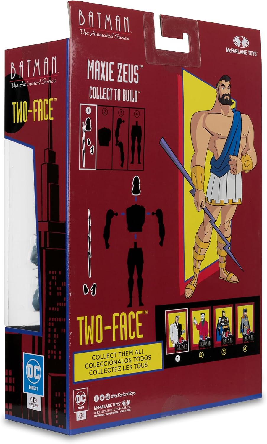 Batman The Animated Series Two-Face w/ Maxie Zeus BAF Piece