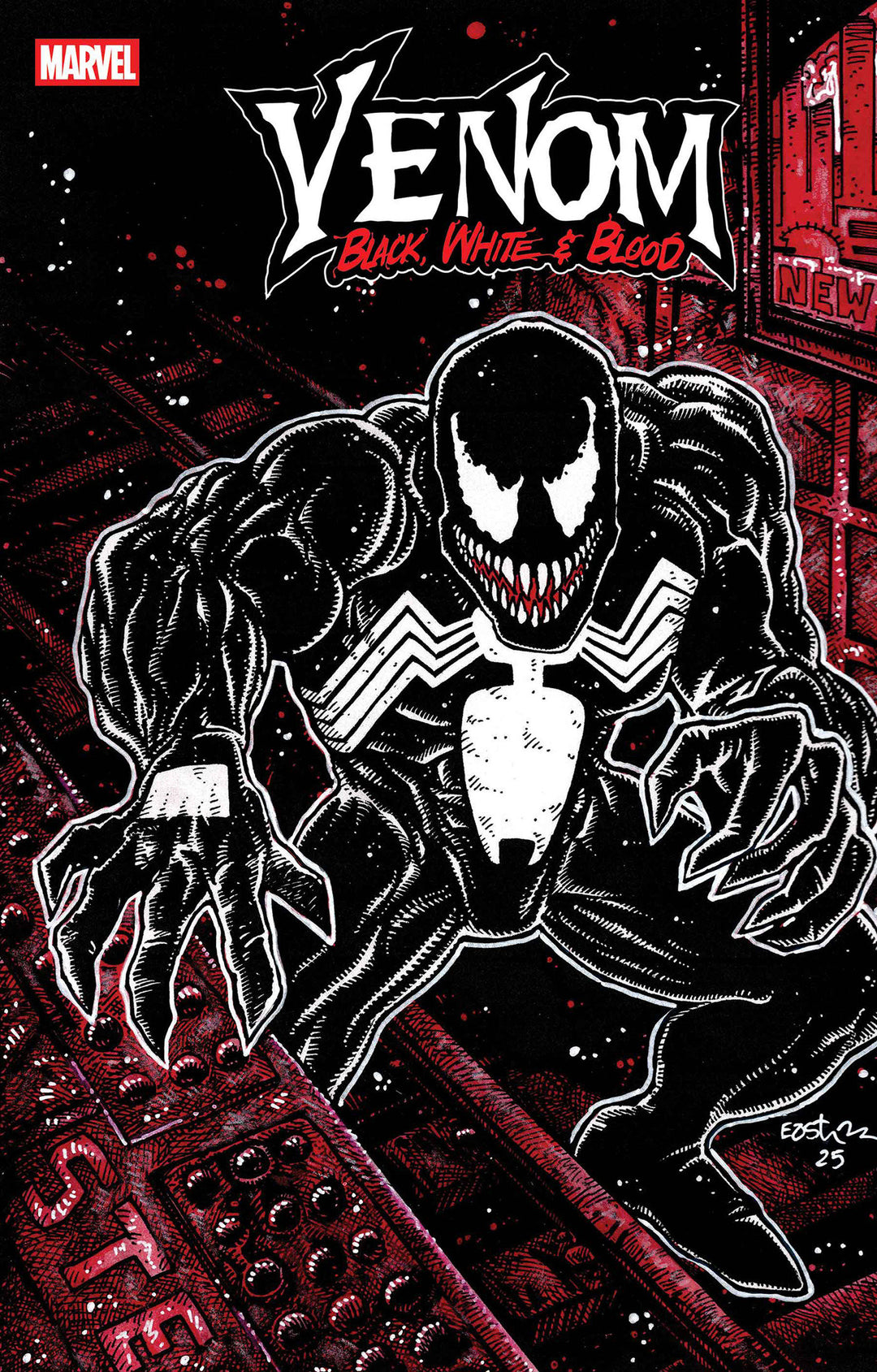 Venom: Black  White & Blood #3