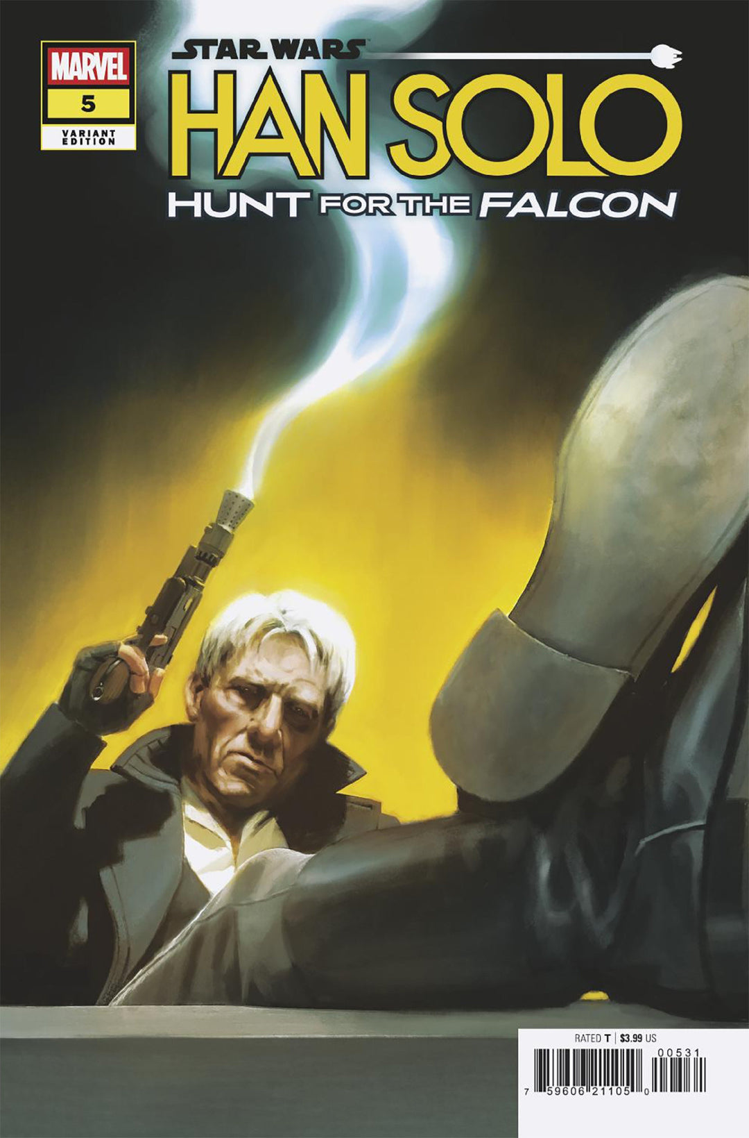 Star Wars: Han Solo - Hunt For The Falcon #5 Miguel Mercado Variant