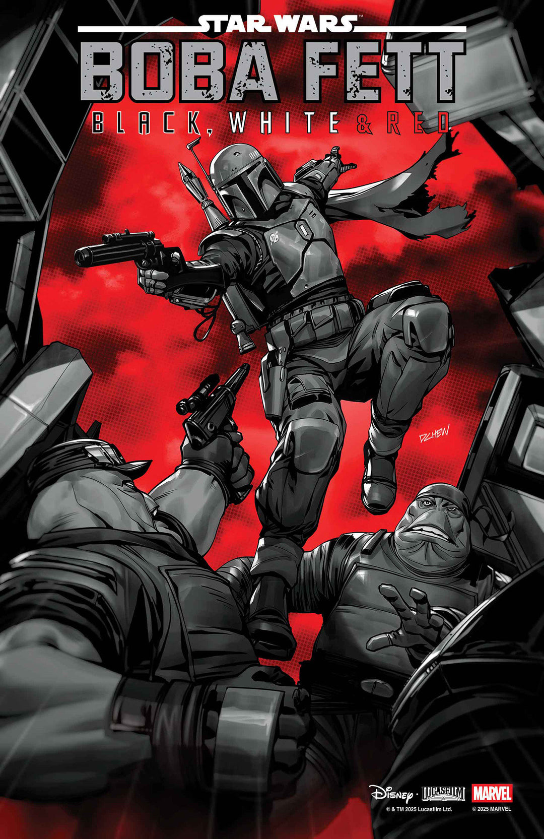 Star Wars: Boba Fett - Black  White & Red #2