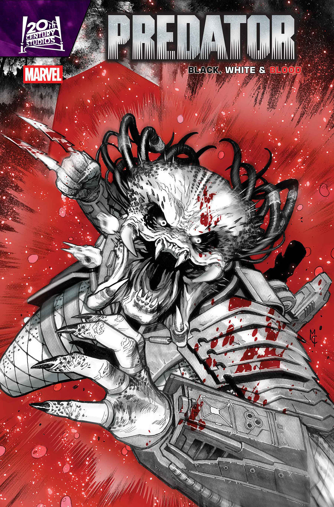 Predator: Black  White & Blood #3