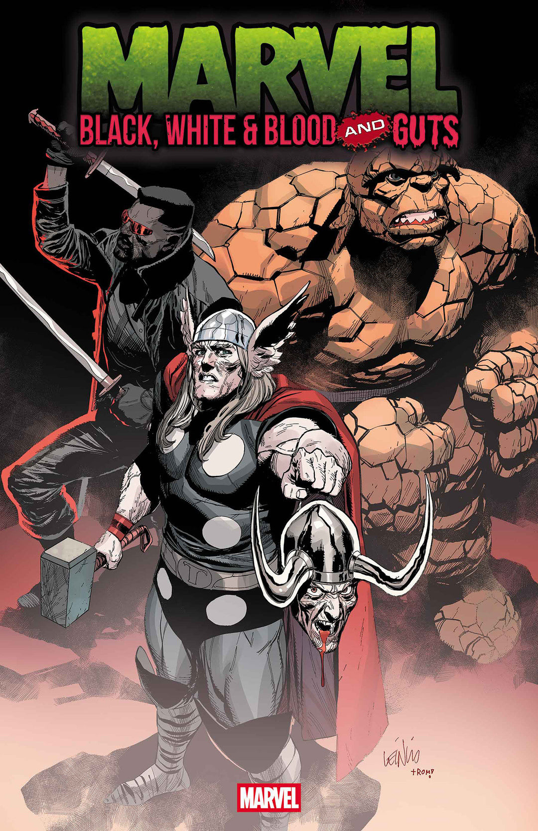 Marvel: Black  White & Blood And Guts #2