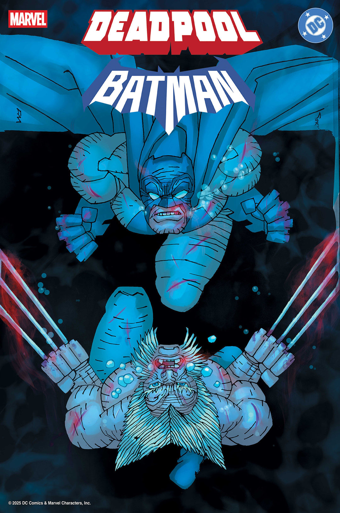 Marvel/DC: Deadpool/Batman #1 Frank Miller 1:50 Variant