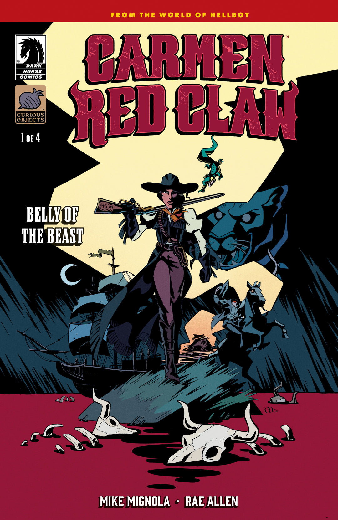 Carmen Red Claw: Belly of The Beast #1 (Cvr A) (Rae Allen)