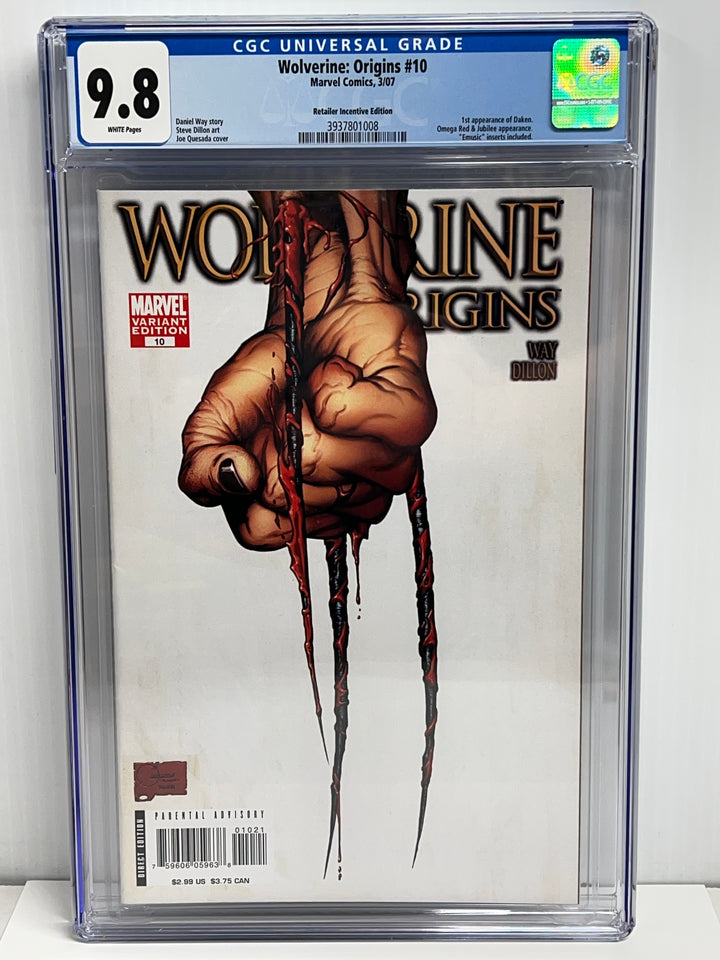 Wolverine: Origins #10 CGC 9.8