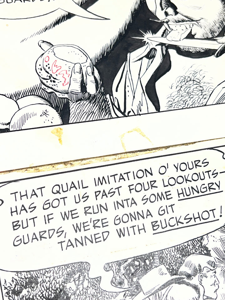 Casey Ruggles by Warren Tufts Sunday Strip (11/12/1950)