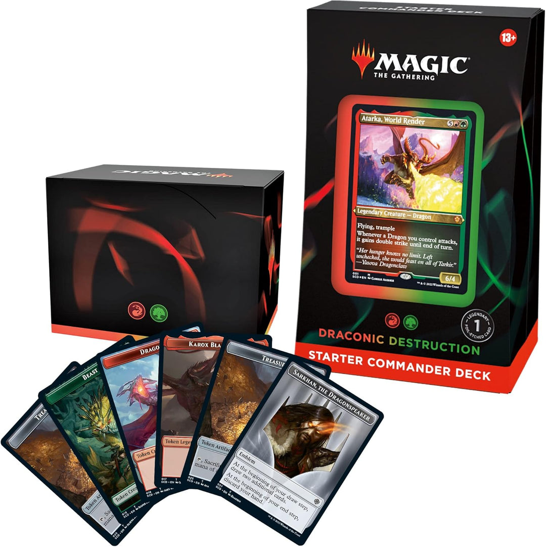 Magic: The Gathering - Commander Starter Deck Draconic Destruction