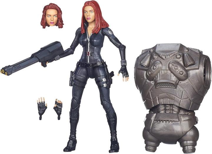 Marvel Legends Winter Soldier Black Widow Figure Mandroid BAF