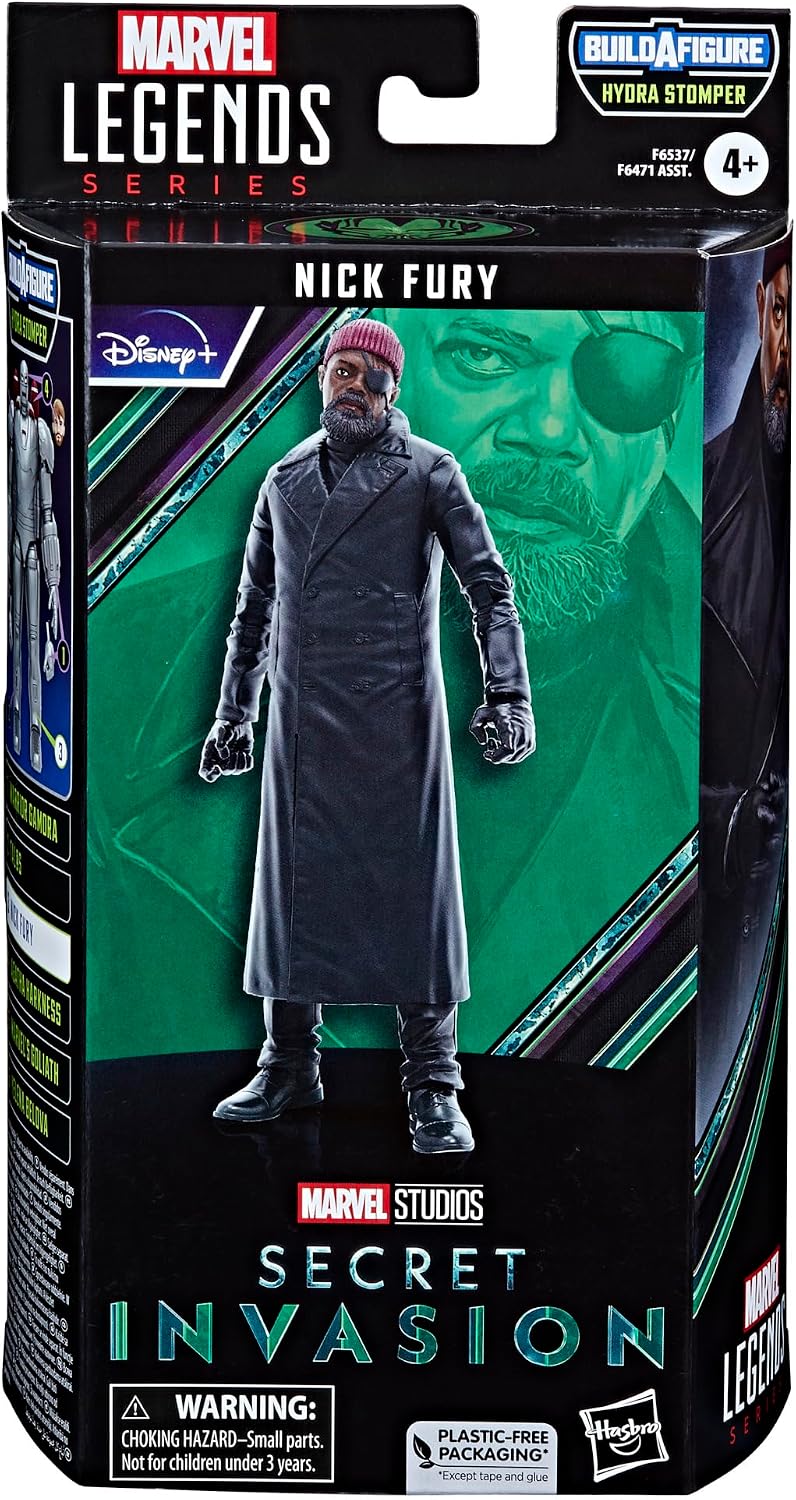 Marvel Legends Nick Fury w/ Hydra Stomper BAF Piece