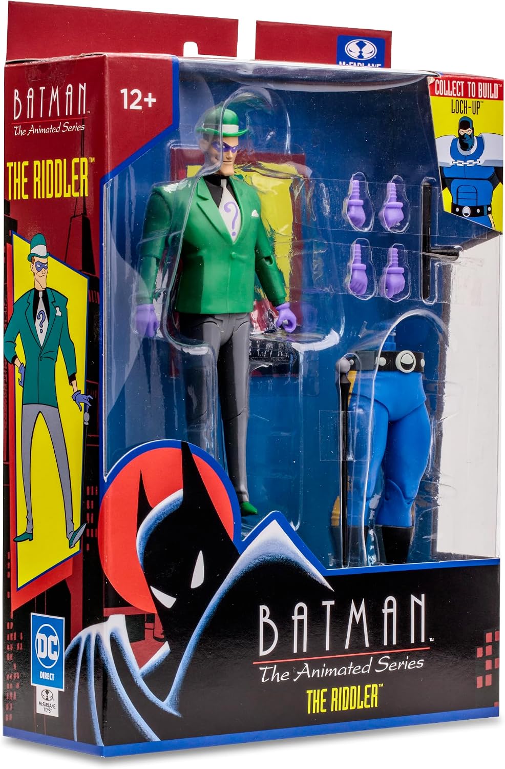 Batman The Animated Series The Riddler with Lock-UP BAF Piece