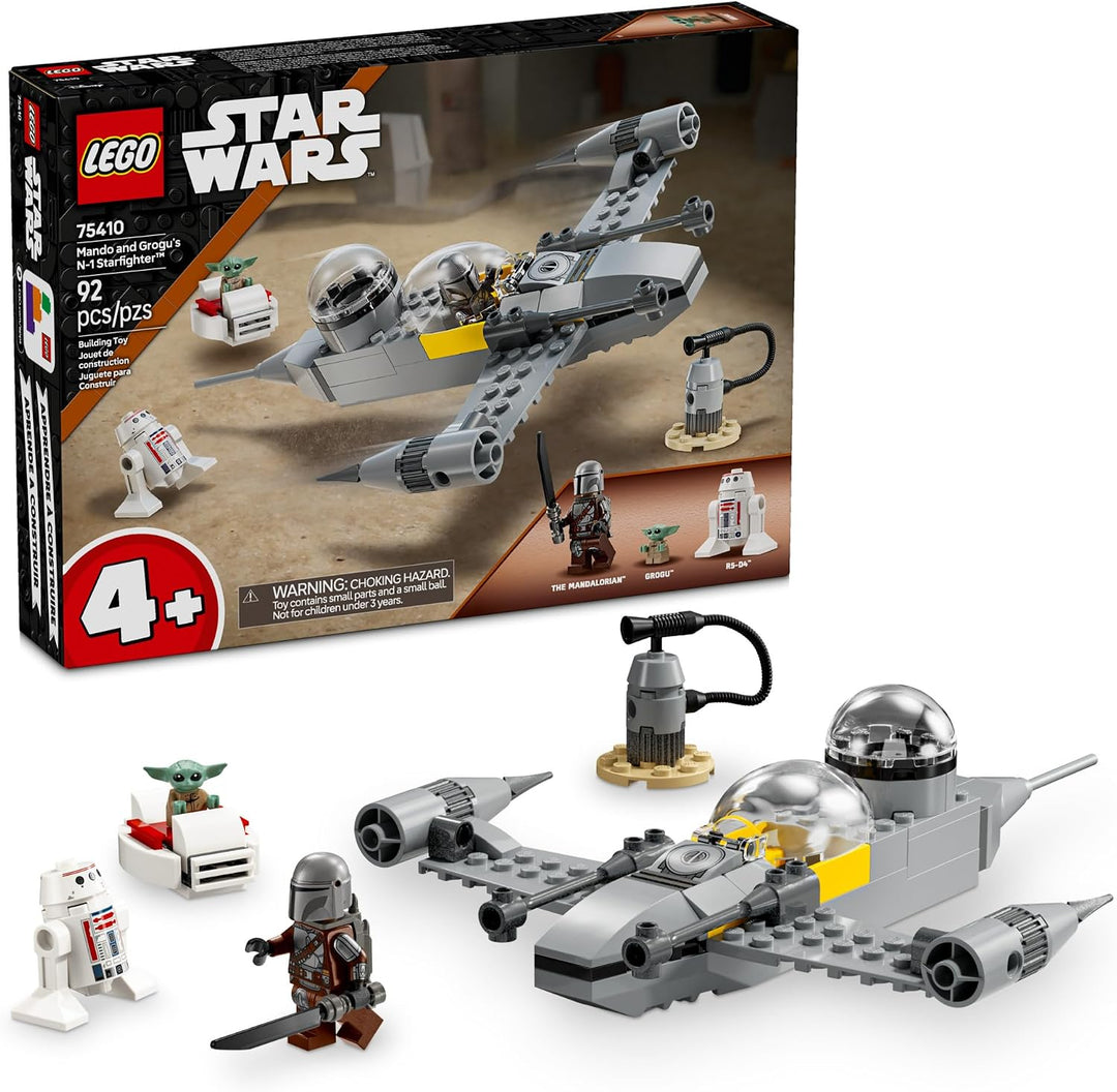 LEGO 75410 Star Wars Mando and Grogu's N-1 Starfighter
