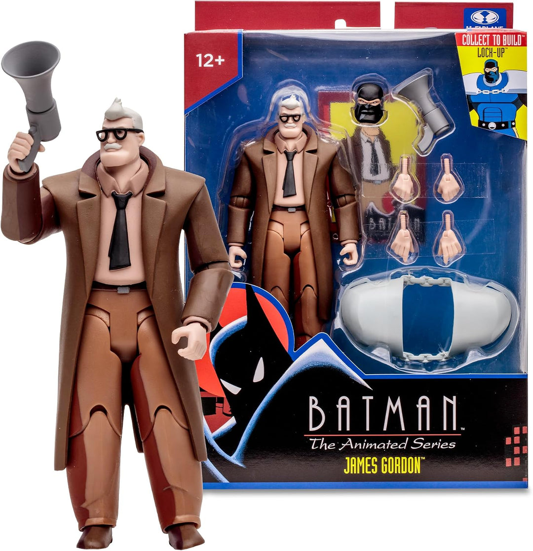 Batman The Animated Series James Gordon w/ Lock-Up BAF Piece