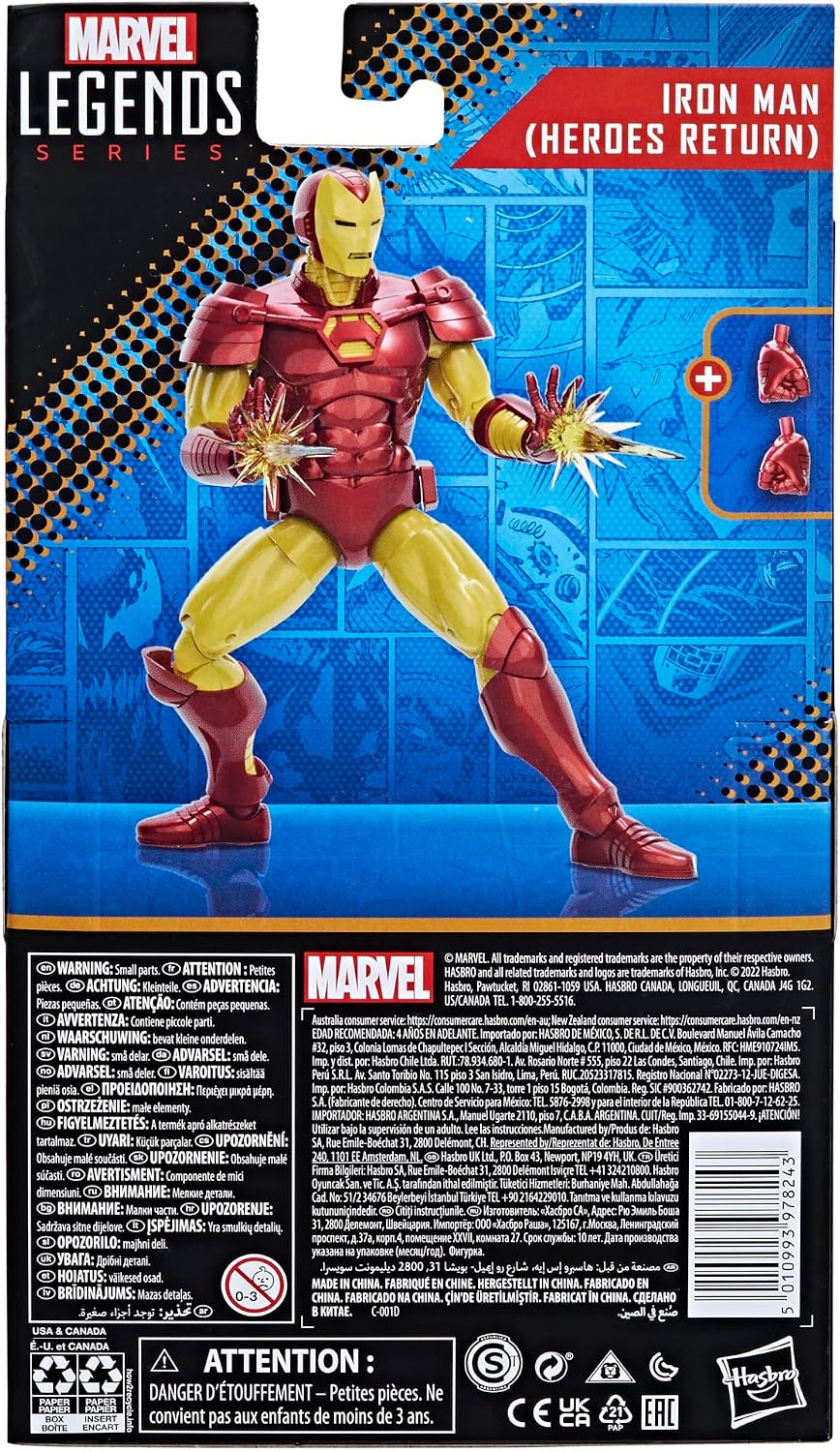 Marvel Legends Iron Man (Heroes Return) Action Figure
