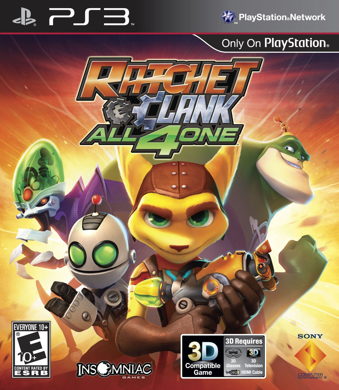 Playstation 3: Ratchet & Clank All 4 One