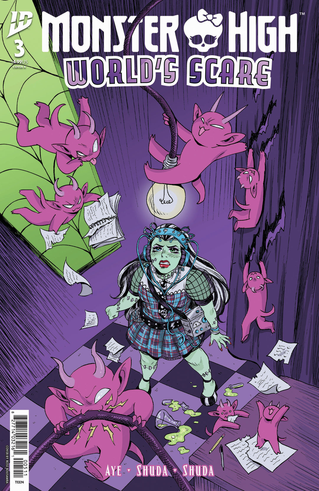 Monster High: Worlds Scare #3 Cover A (Bousamra)