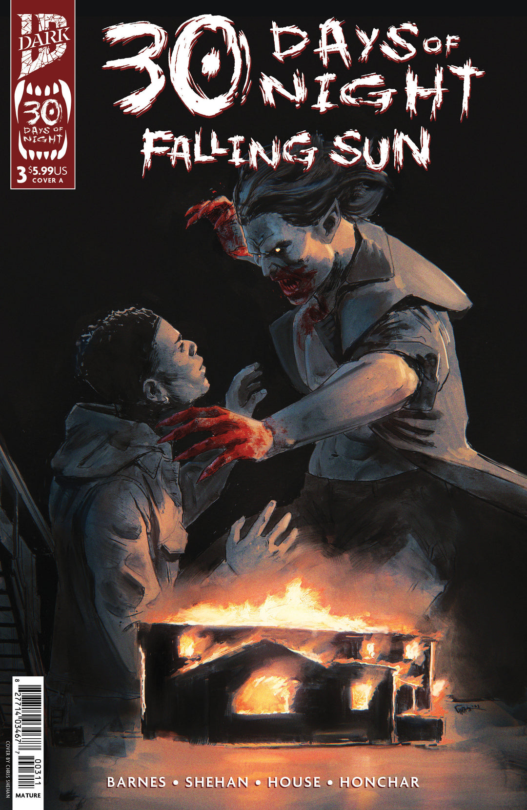 30 Days of Night: Falling Sun #3 Cover A (Shehan)