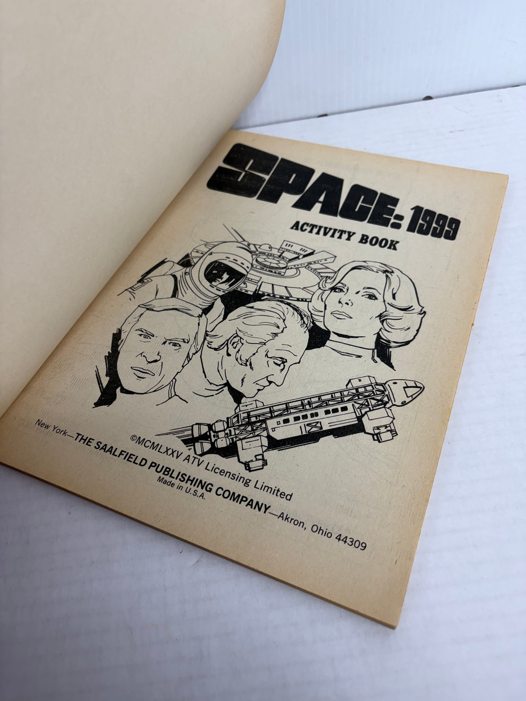 Space: 1999 Activity Book (unused)