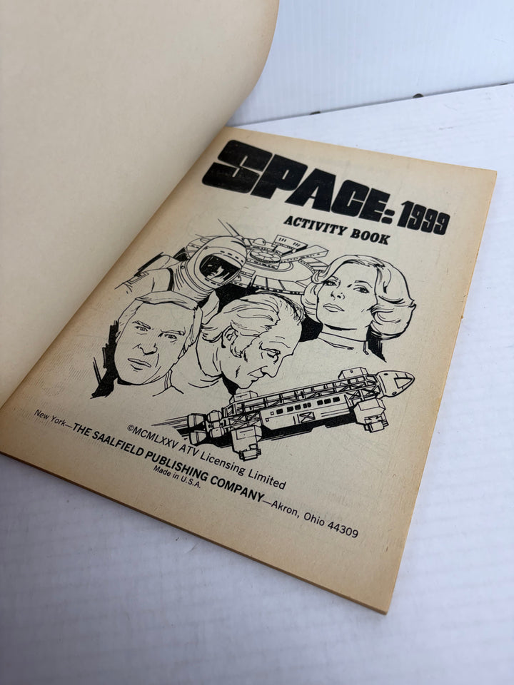 Space: 1999 Activity Book (unused)
