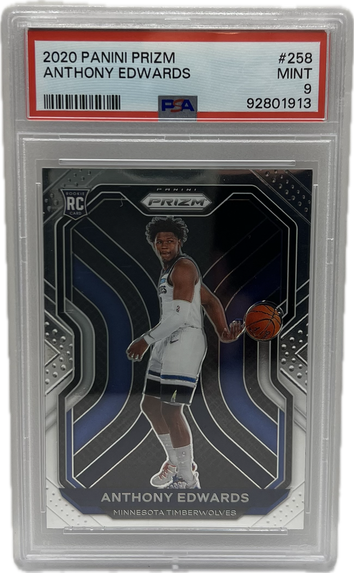 2020 Prizm Anthony Edwards PSA 9 MINT