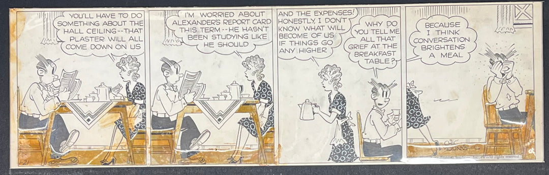 Blondie by Chic Young (1/21/1948)