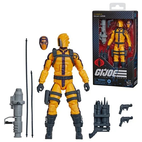 G.I. Joe Classified Series 253 H.E.A.T. Viper 6-Inch Action Figure
