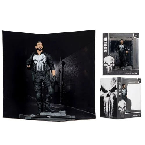 Marvel Studios Wave 1 The Punisher 1:10 Scale Posed Figure with Scene