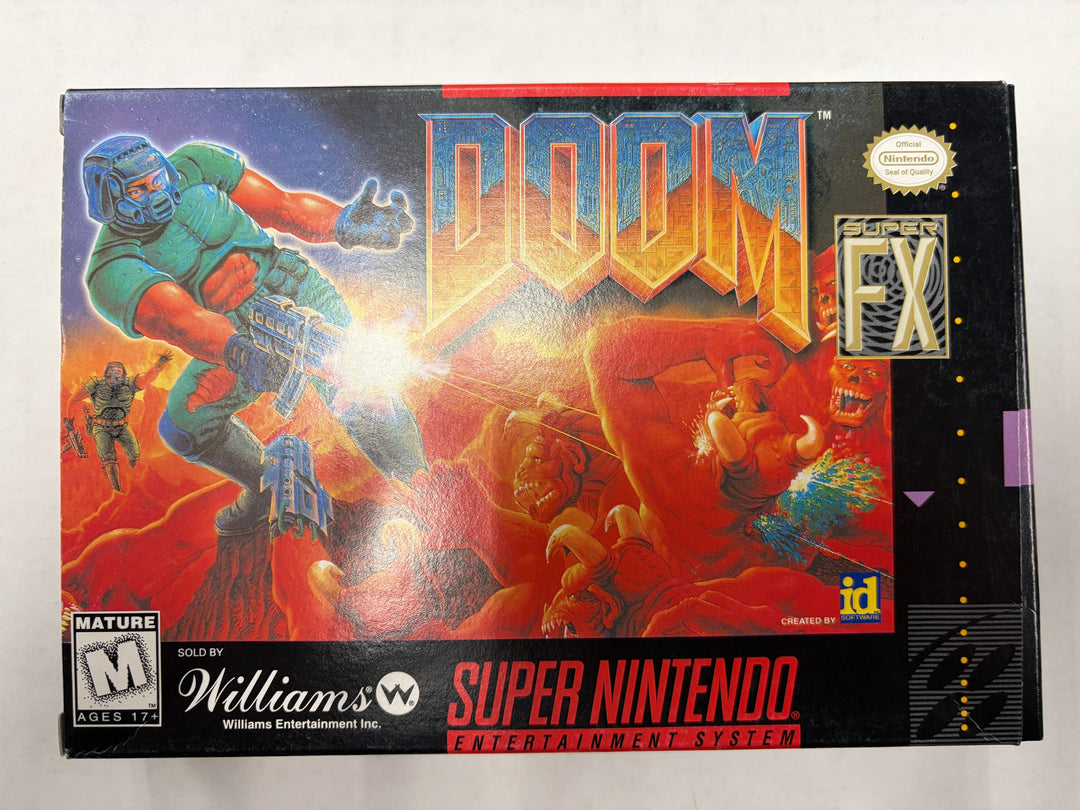 Super Nintendo: DOOM (Boxed)