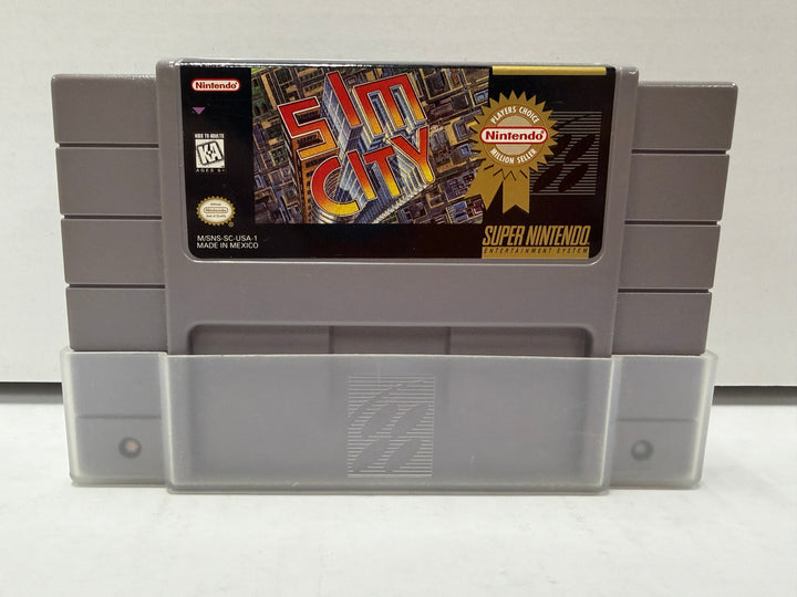 Super Nintendo: SimCity Player's Choice (Boxed)