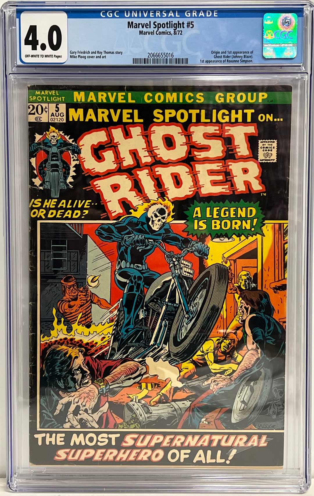 Marvel Spotlight#5 CGC 4.0