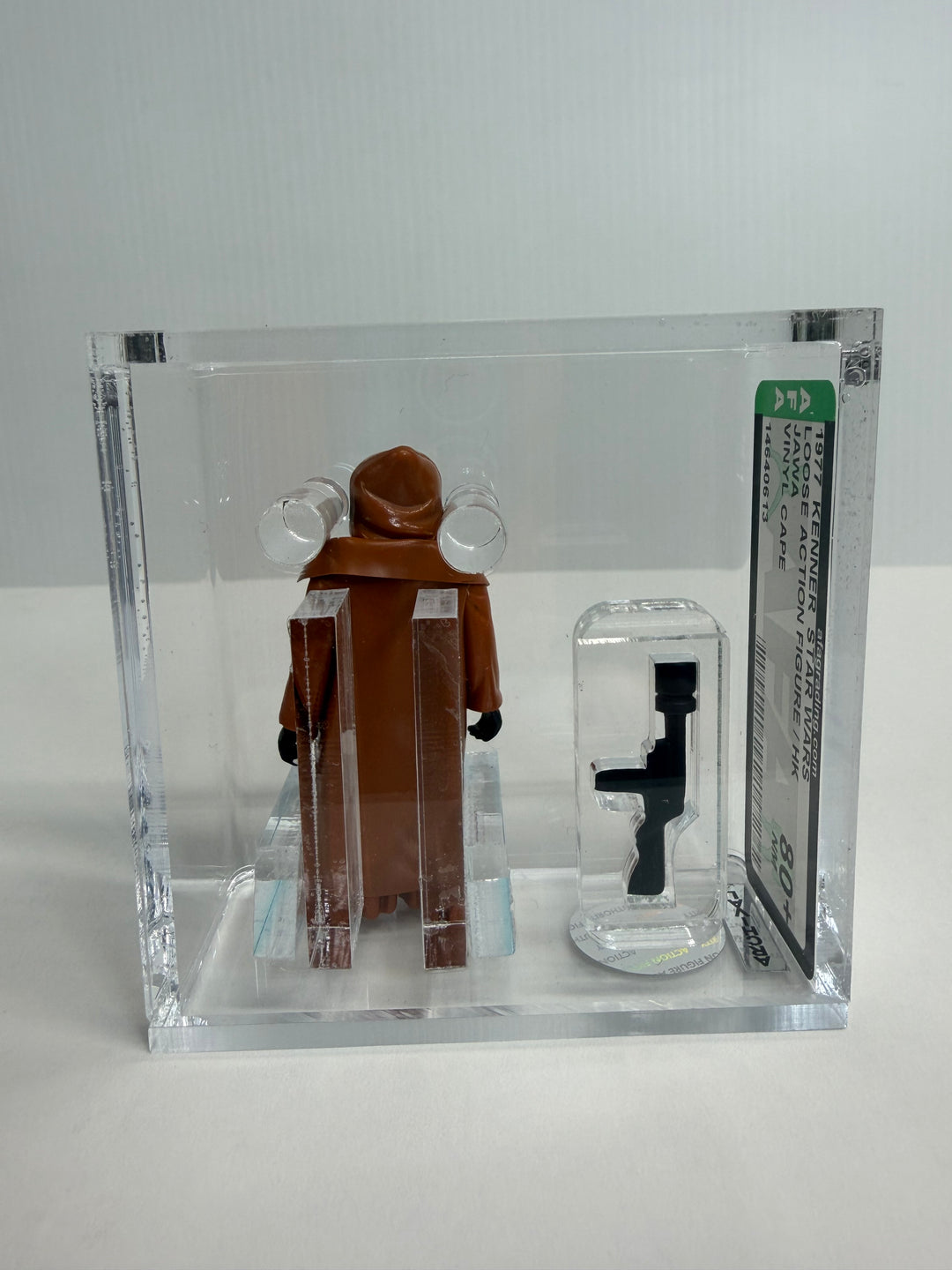Star Wars - Vintage - Vinyl Caped Jawa AFA 80+
