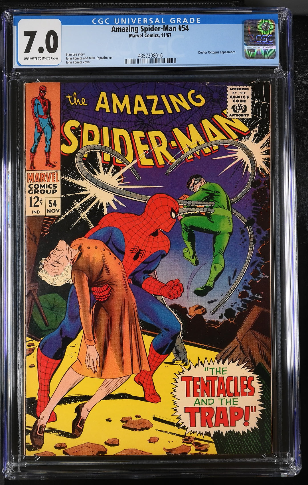 Amazing Spider-Man #54 CGC 7.0