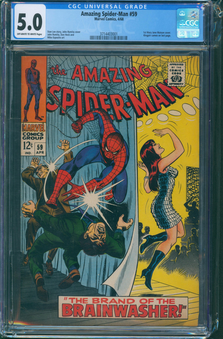 Amazing Spider-Man #59 CGC 5.0