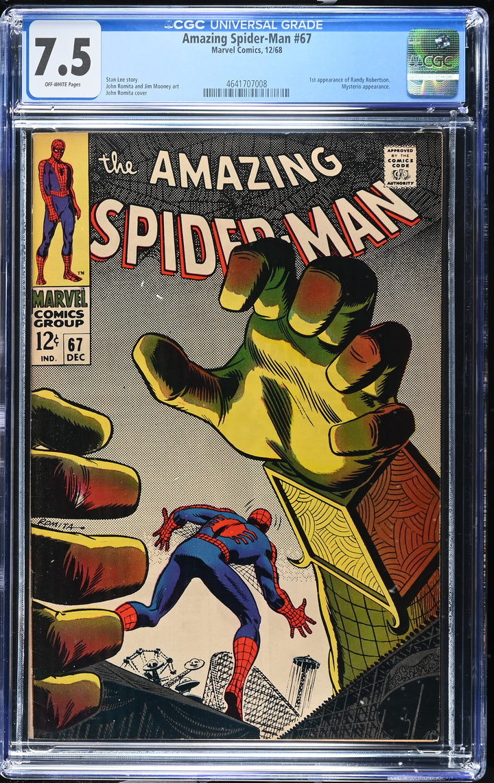 Amazing Spider-Man #67 CGC 7.5