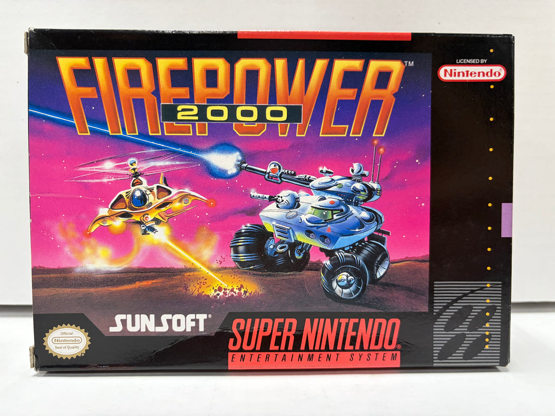 Super Nintendo: Firepower 2000 (Boxed)