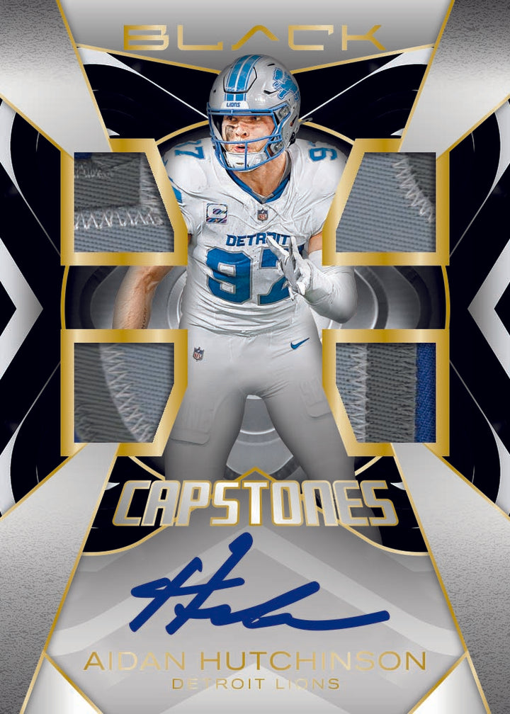 • 2025 Black Football is brimming with stunning designs and superstar-laden checklists, from the 242-card base set (including must-have parallels) to the spectacular case-chase SSPs and everything in between!• From the NFL’s hottest rookies to its...