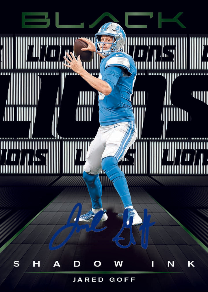 • 2025 Black Football is brimming with stunning designs and superstar-laden checklists, from the 242-card base set (including must-have parallels) to the spectacular case-chase SSPs and everything in between!• From the NFL’s hottest rookies to its...