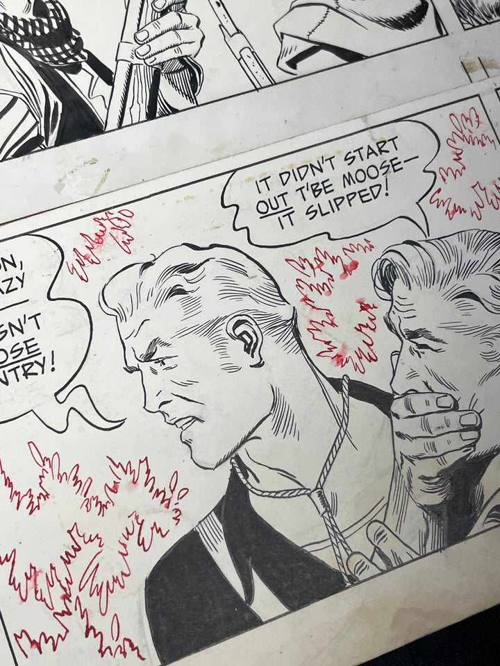 Casey Ruggles by Warren Tufts Sunday Strip (11/12/1950)