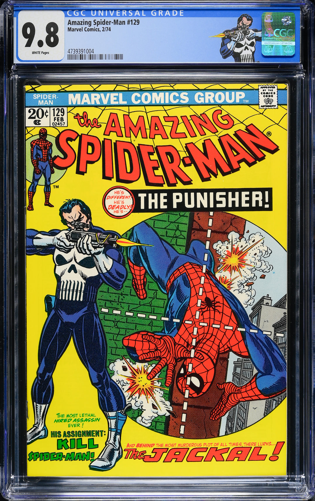 Amazing Spider-Man #129 CGC 9.8