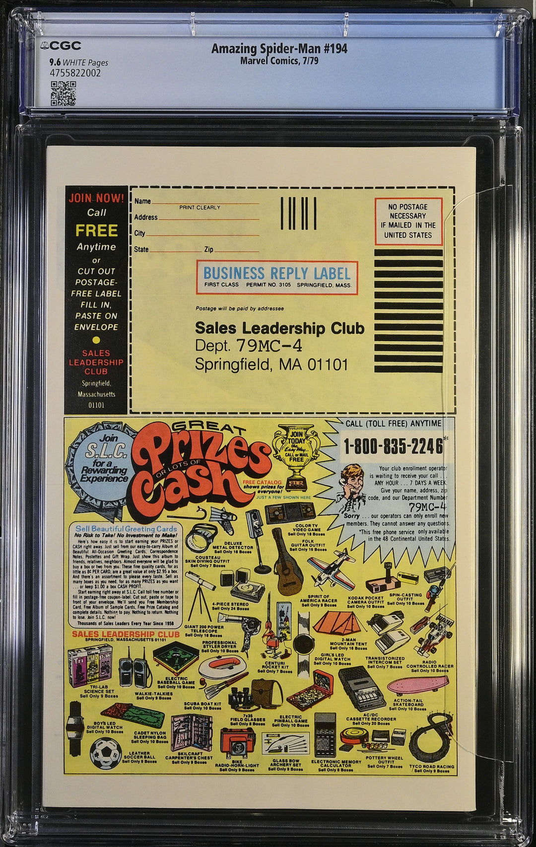 Amazing Spider-Man #194 CGC 9.6