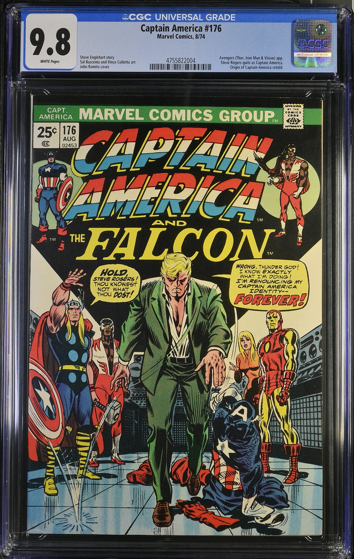 Captain America #176 CGC 9.8